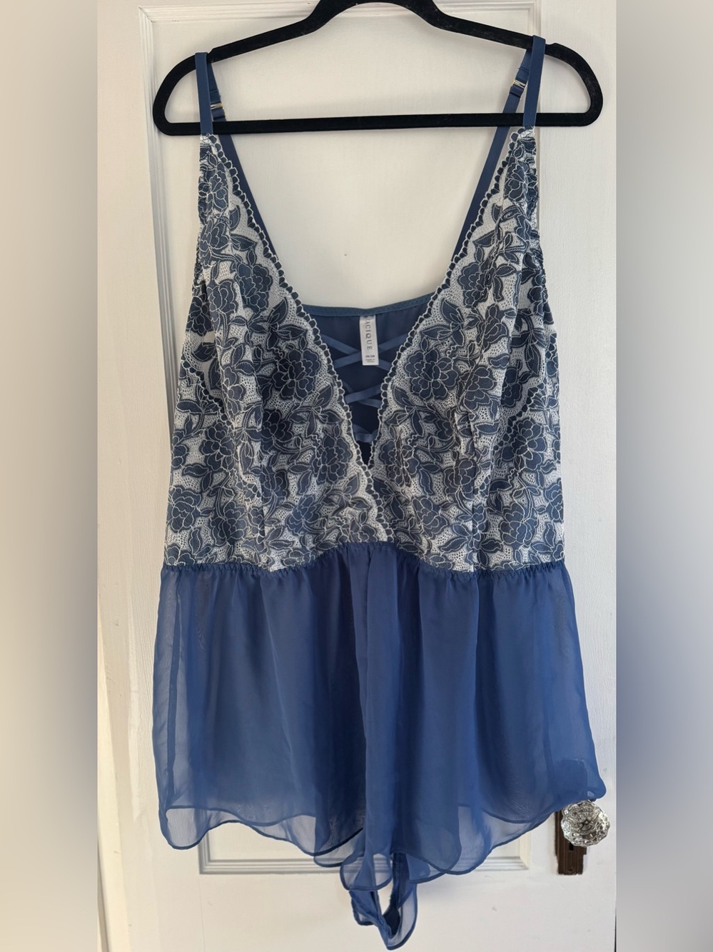 Cacique Plus Size Lingerie Romper